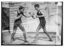 8" x 10" Photo Cal Delaney,1893-1954,Johnny Kilbane,1889-1957