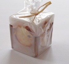 Kerze  Apfel/Zimt verschiedene Farben - Duftkerze - Weihnachtsduft - Wellness