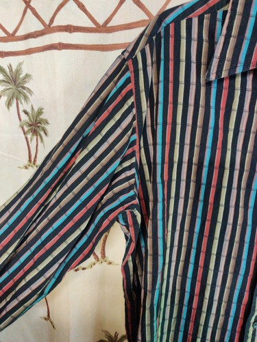 J. Ferrar Men's Long Sleeve Shirt Multicolor Size XL/XG - Picture 4 of 11