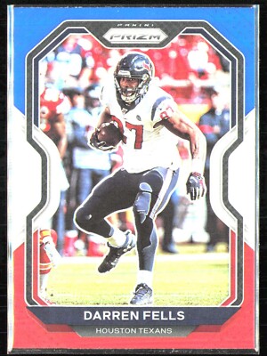 2020 Panini Prizm Red White Blue Prizm Darren Fells #78 SP Houston Texans