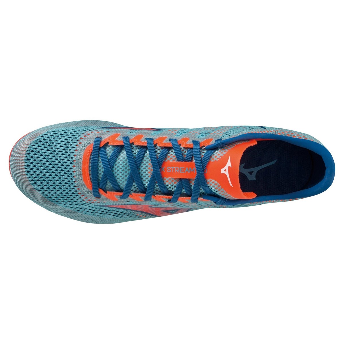 MIZUNO X-Stream MD U1GA2313 01 Turquoise Coral Blue Athletics Men Unisex  Shoes