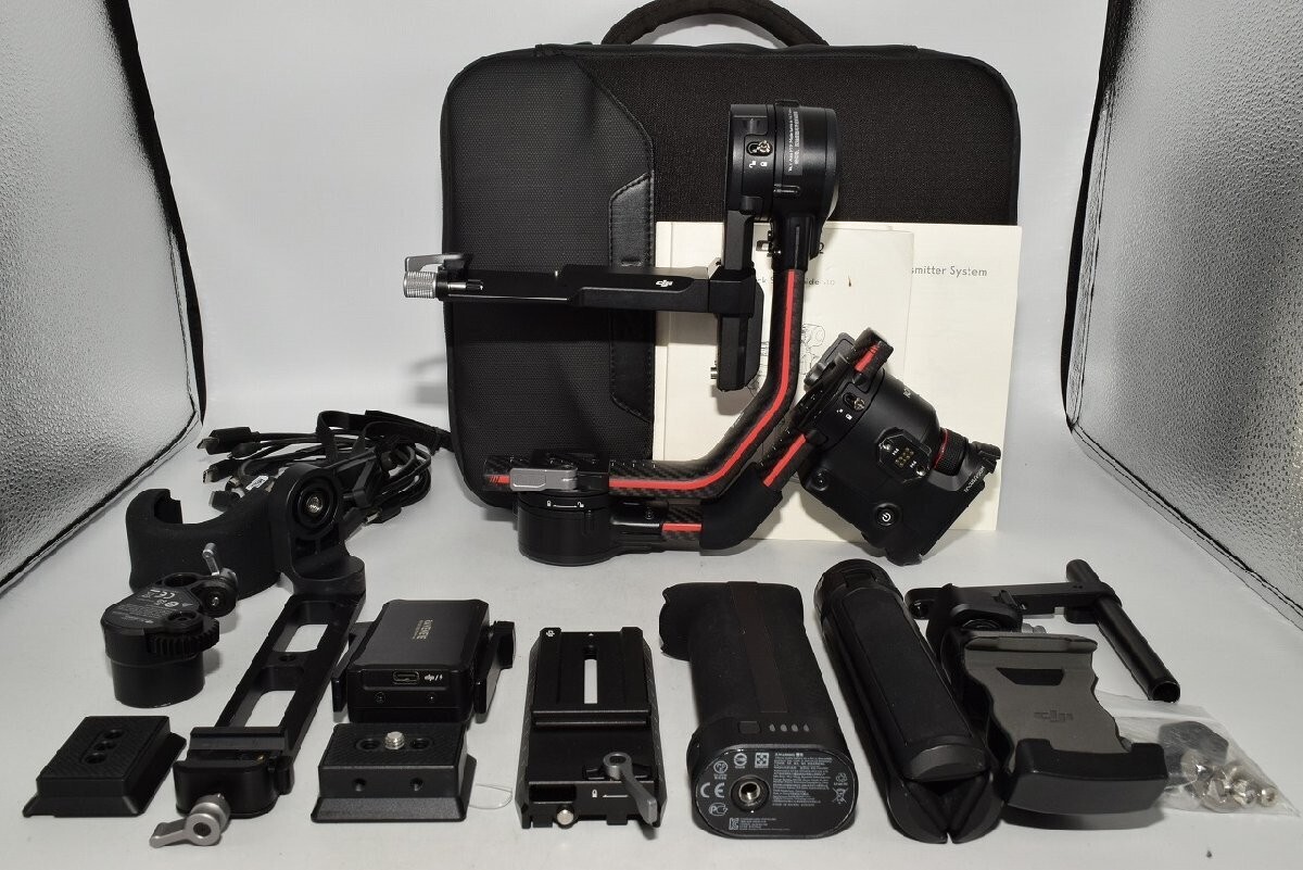 DJI RS 2 Pro Combo Gimbal Stabilizer Black W/Case Used From