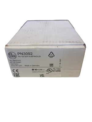 IFM Drucksensor mit Display PN3092 | PN-100-SER14-MFRKG/US/