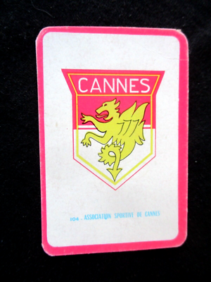 Carte Miroir Sprint 1960 – Logo AS Saint-Étienne, Vintage Football