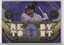 2019 Topps Triple Threads Relics Amethyst /27 Austin Meadows #TTR-AM3 1dm4