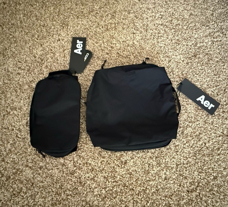 Aer Packing Cubes Set NWT Black