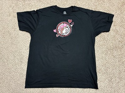 Buc-ees Shirt Valentine s Day Love Is In The Air Men s Black Size 2X Preowned