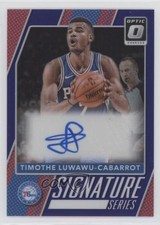 2017-18 Panini Donruss Optic Purple Prizm Timothe Luwawu-Cabarrot #46 Auto nd3
