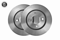 2X Bremsscheibe Vorne Vaico V10 80051 FÜR Audi