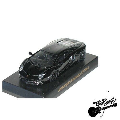 Lamborghini Aventador ミニカー 黒 Kyosho 1/64 Lamborghini Mini Car Collection Aventador LP700