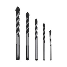 Drill Bit 5pcs Accessori Blocco Mattone Calcestruzzo for Porcellana Legno Duro