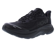Hoka Unisex Clifton 10 Big Kid Black/Black Size 6 Big Kids