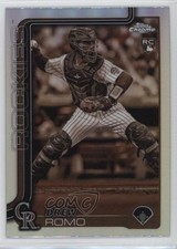 2025 Topps Chrome Sepia Refractor Drew Romo #124 1p1k