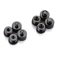 8x Mic Stand Thread Adapter Kit 5/8 Female To 3/8 Male 5/8 Female To 1/4 Male