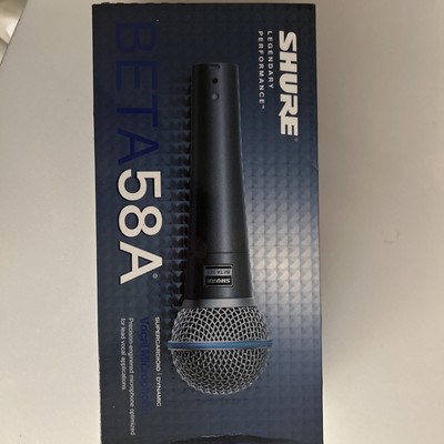  Brand new Shure BETA 58A Vocal Microphone