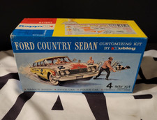1960 Ford Country Sedan Model Kit Hubley Vintage Mib New Unbuilt 1960 Ford Country Sedan Model Kit Hubley Vintage Mib New Unbuilt