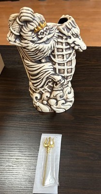 NEW IN BOX Disney Destiny DCL Haunted Mansion Parlor Poseidon Tiki Mug UNUSED