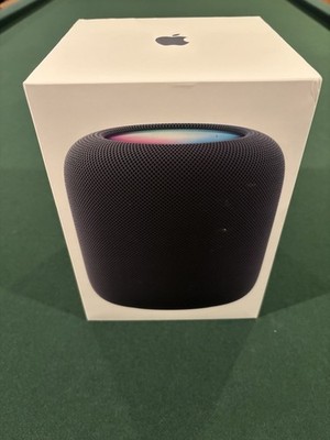 Apple HomePod 2nd Generation Smart Speaker with Siri - Midnight - MDEW4LL/A