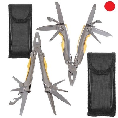 MULTITOOL WERKZEUGSET MESSER SÄGE ZANGE OUTDOOR WANDERN ANGELN JAGEN CAMPING