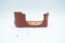 TP Original Brown Leather Half Case For Fujifilm X100F Digital Camera