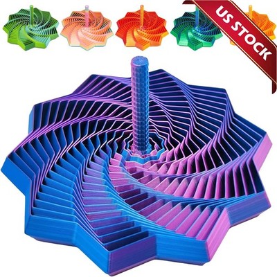 3D Printed Expanded Sensory Fidget Star Shaped Relax Fidget Spinner Game