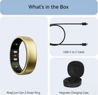 NEW RingConn Gen 2 Ultra-Thin Smart Ring Size 9  Royal Gold Health Tracking