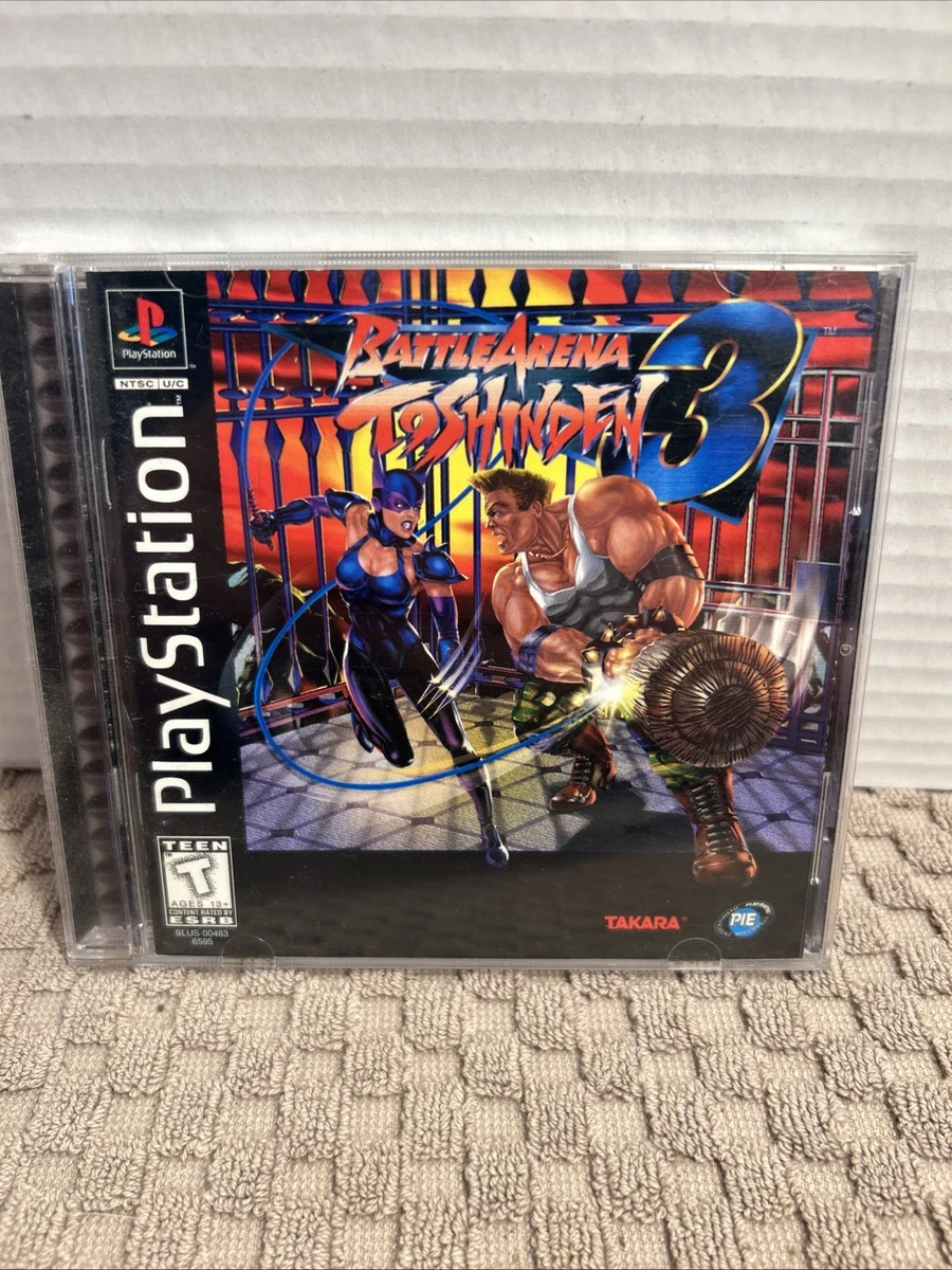 Jeu Ps1 Battle Arena Toshinden Platinum
