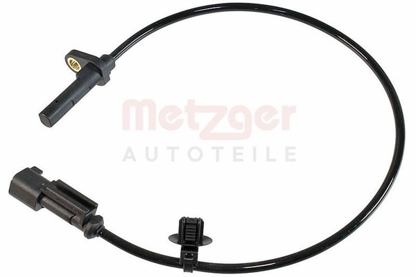 Sensor Raddrehzahl Hinten Metzger 09001512 FÜR Ford ABS Sensor Raddrehzahlsensor-image