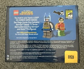 LEGO 2014 BATMAN CLASSIC TV SERIES BATMOBILE SDCC EXCLUSIVE - MINT - RARE