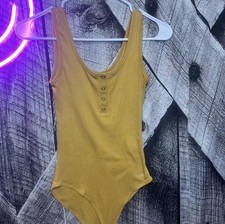 Aeropostale yellow bodysuit