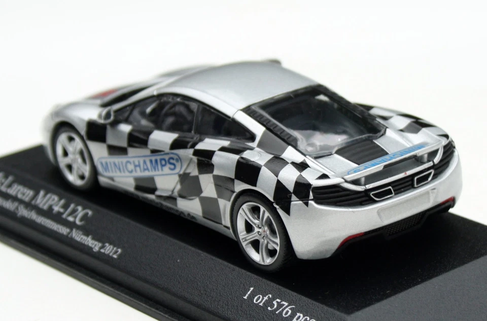 McLaren MP4-12C Spielwarenmesse Norimberga 2012, Minichamps-Modell 1:43, 576 Pz - Immagine 3 di 4