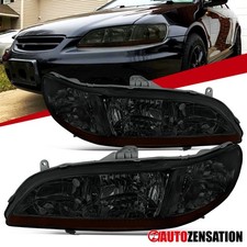 Fit 1998-2002 Honda Accord 24dr Smoke Headlights Corner Signal Lamps Leftright Fit 1998-2002 Honda Accord 24dr Smoke Headlights Corner Signal Lamps Leftright