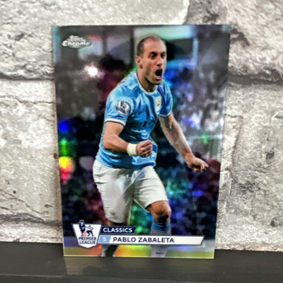 Topps Chrome Premier League Classics 2026/27 CC 17 Pablo Zabaleta Man City