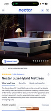 nectar premier hybrid king mattress