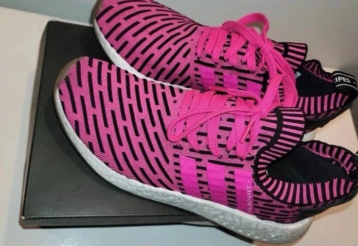 adidas NMD_R2 Primeknit Japan Shock Pink for Sale 