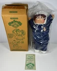 Vintage 1980's Coleco Cabbage Patch Kids Bobby Crosby Yarn Hair w/ Papers & Box