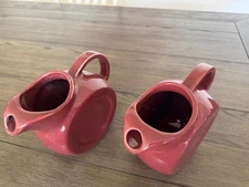 Vintage Chefsware - USA - Burgundy Water Pitcher Pottery -Homer Laughlin 2 avail