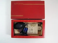 Devilbiss Cobalt Blue Atomizer in Box, ENT