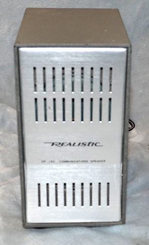 Realistic SP-150 Communications Speaker Matchs DX-150/160