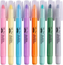 Mr. Pen- Bible Highlighters, Pastel Gel 8 Pack, Assorted Colors, Highlighters No
