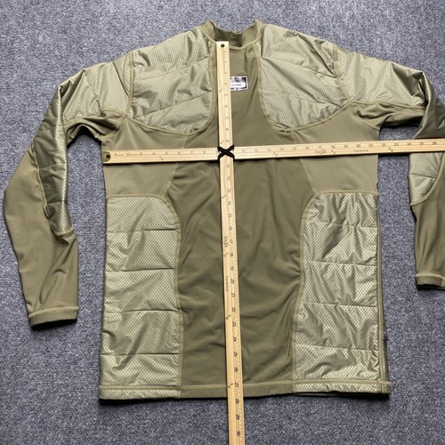 Banded Shirt Men Medium Green Hunting PrimaLoft Base Layer Padded Performance - Picture 7 of 10