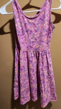 Tea Collection size 10 pink floral tank dress