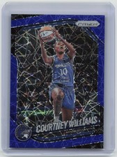 2025 Panini Prizm WNBA #69 Courtney Williams Blue Velocity Prizms