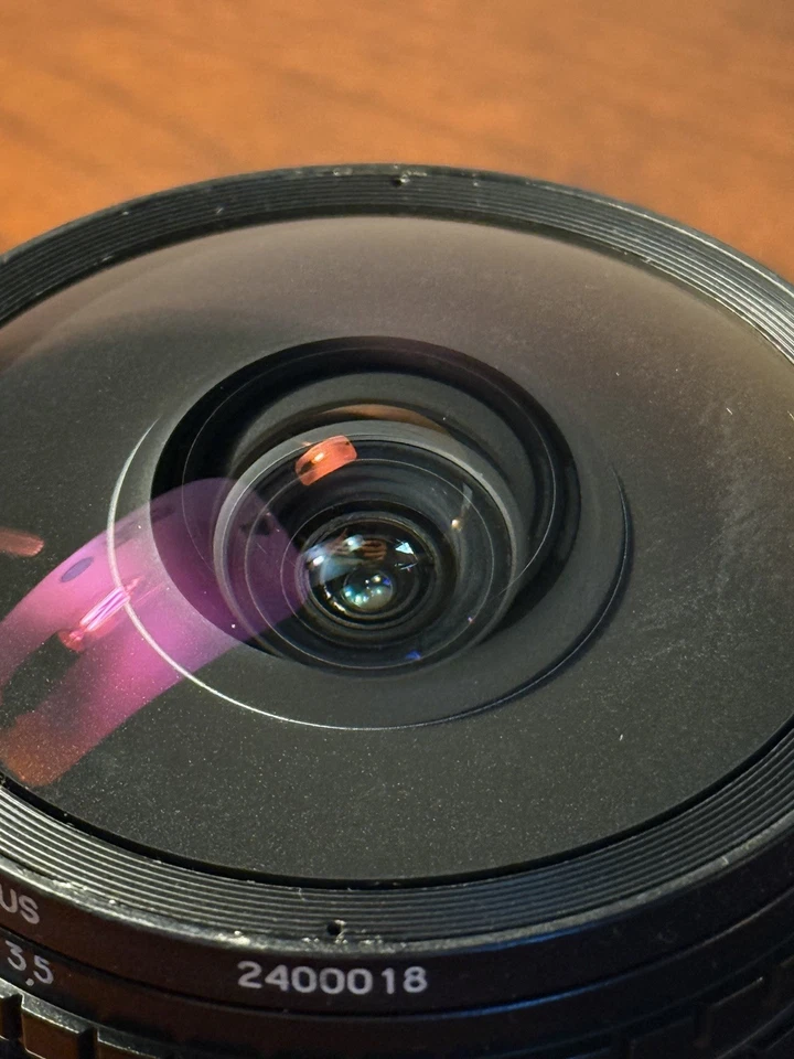 FISHEYE PELENG 8mm/3.5 LENS 8mm F 3.5 PENTAX M42 THREAD MOUNT ORIGINAL - Image 4 of 4