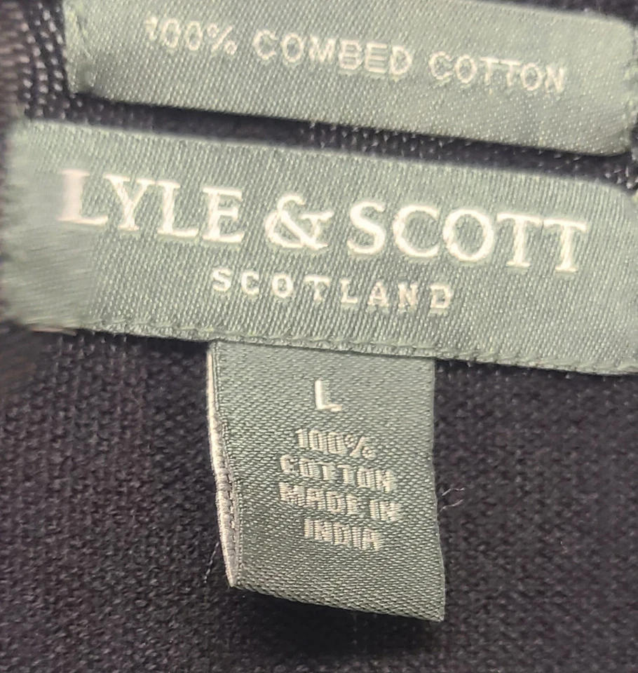 Colete Suéter Lyle & Scott Scotland Argyle Tamanho Grande Masculino - Imagem 4 de 4