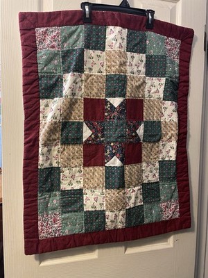 Home Collection Jcpenney 2~ Patchwork Pattern Pillow Shams Country Cottage Decor