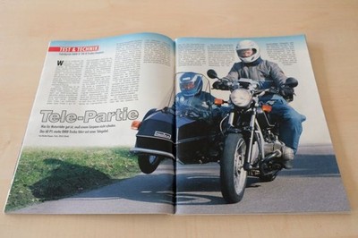 Motorrad 06/1994 BMW R 100 R Troika-Gespann mit 60PS im TEST auf 4 Seiten