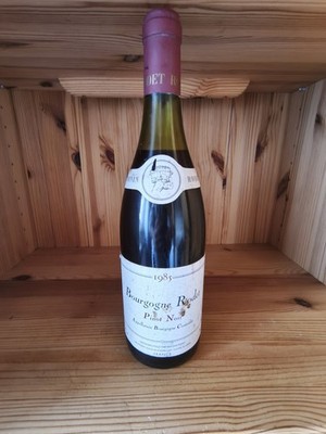 Bourgogne Rouge 1985   Pinot Noir Frankreich  Vintage Rotwein | AOC | Rarität |