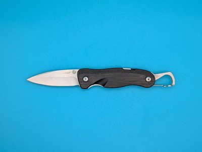 Leatherman Crater C33 Plain Edge Pocket Knife! Black!