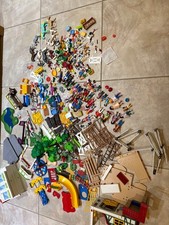 Playmobil Stables Vets Play Area Fences Trees Animals Bits Job Lot horses riding